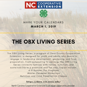 Cover photo for The OBX Living Series