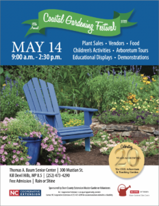 Cover photo for Coastal Gardening Festival ~ May 14th