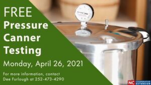 Cover photo for FREE Pressure Canner Testing