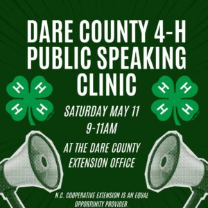 Cover photo for Dare County 4-H Public Speaking Clinic